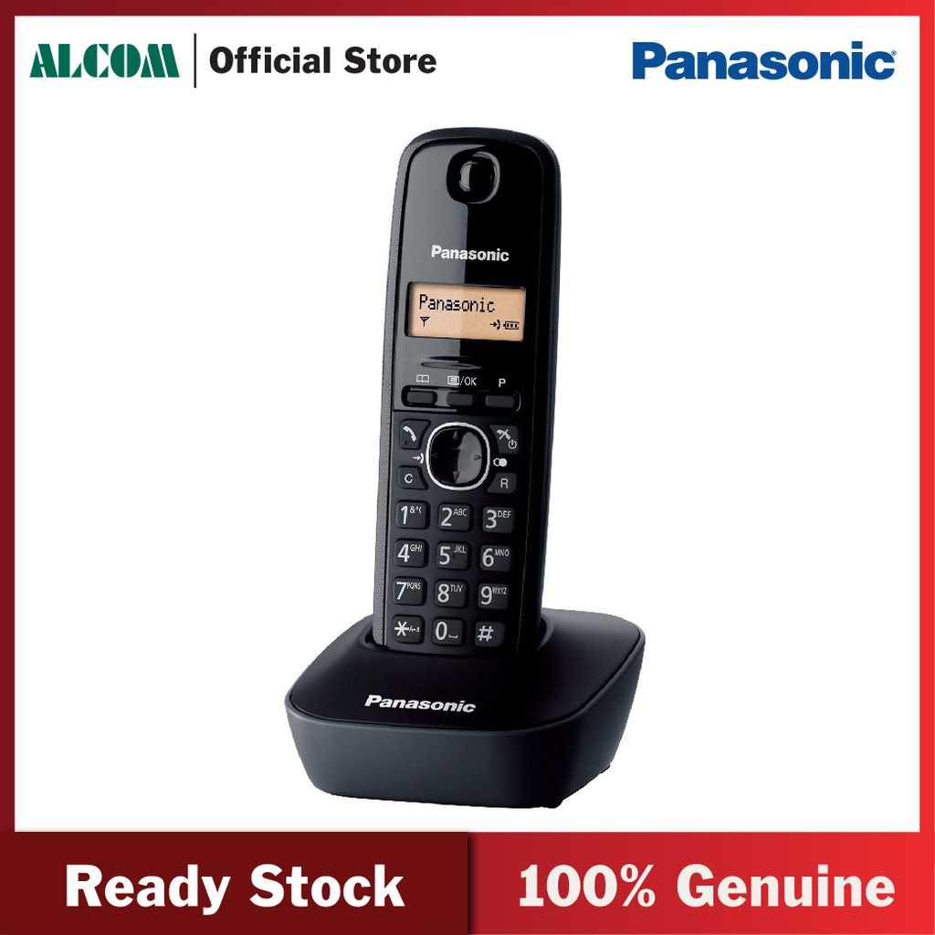 Panasonic KX-TG1611 Digital DECT Cordless Display Phone ...