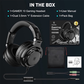 OneOdio Pro-GD Active Noise Cancelling Headphones Gaming Headset with ...