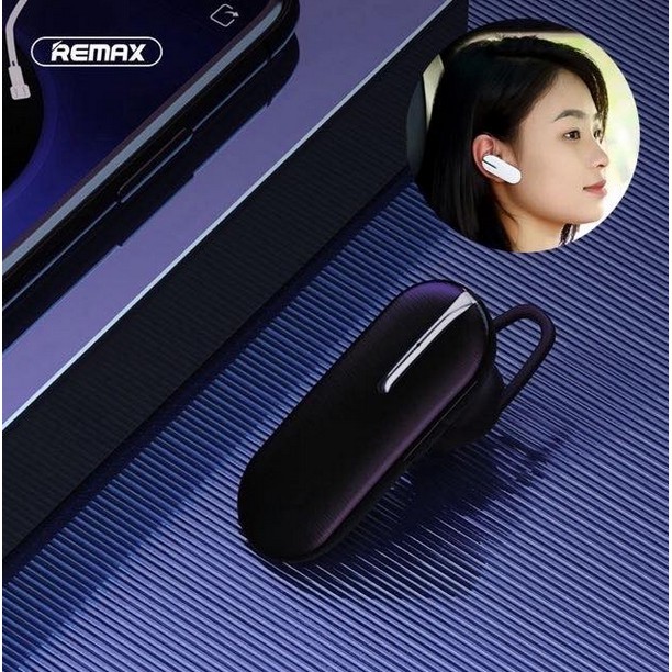 [Local Seller] ORIGINAL RB-T28 Wireless Bluetooth Headset Hanging Type Single Ear Earphone