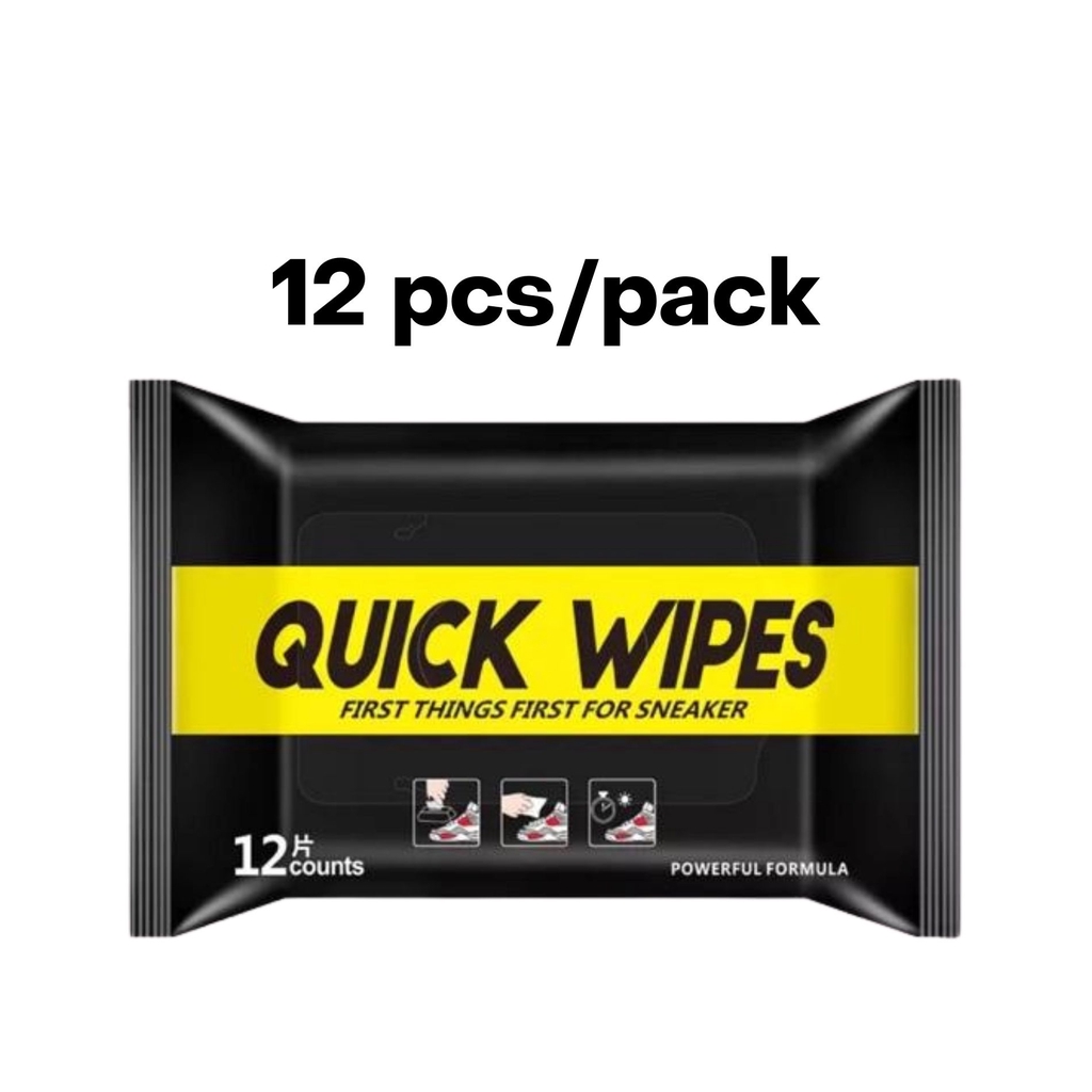 Sneaker Shoe Quick Wipes Cleaning Wipes (12pcs)