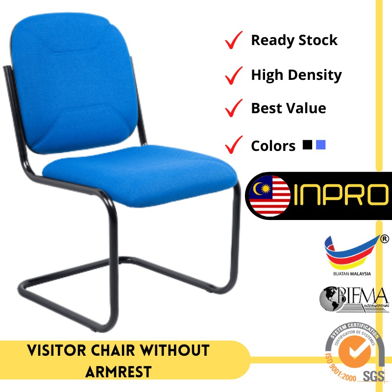 🔥Ready Stock🔥 Nereus Visitor Chair Without Armrest LT-BL4000