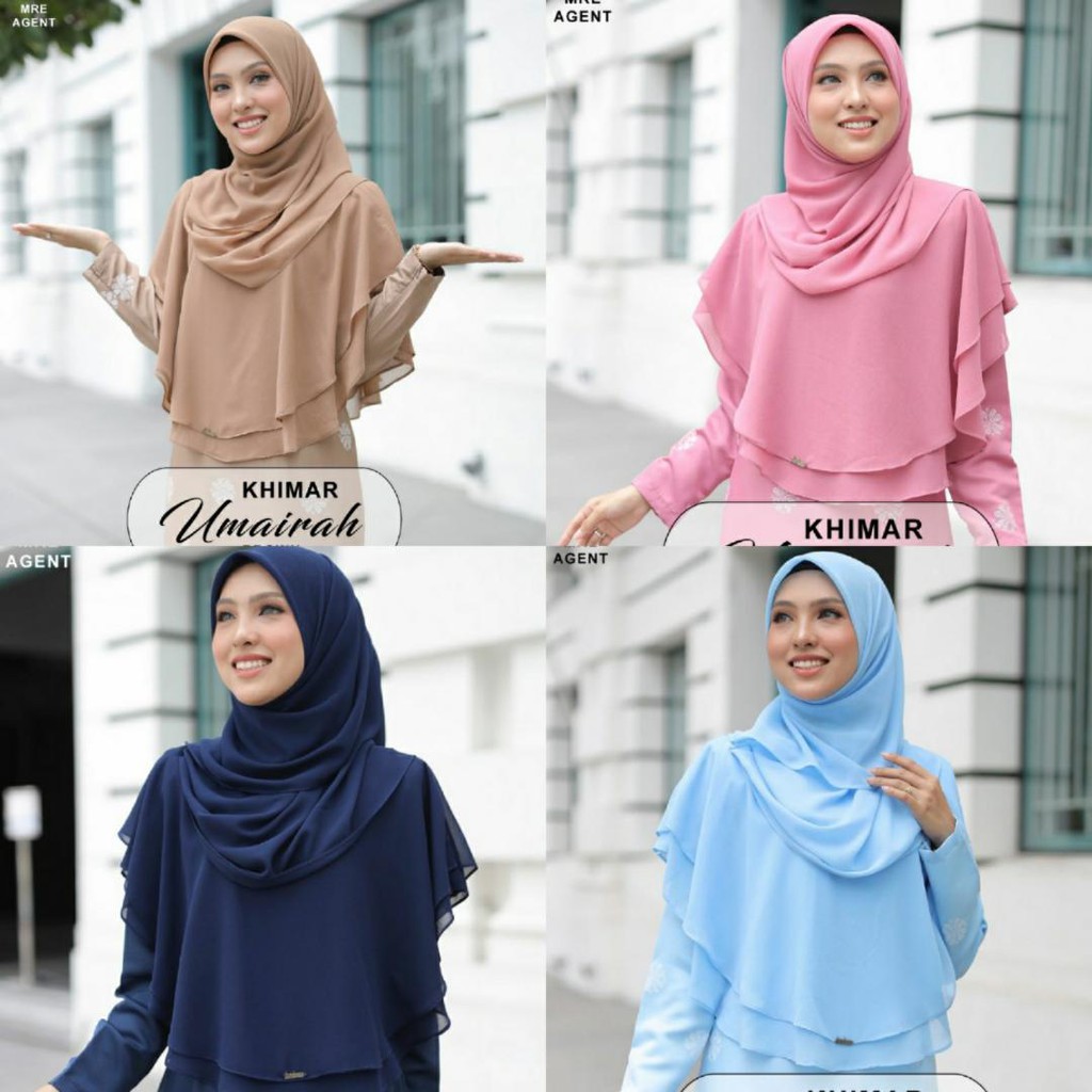 KHIMAR UMAIRAH VIRAL, TUDUNG MUSLIMAH, TUDUNG LABUH | Shopee Malaysia