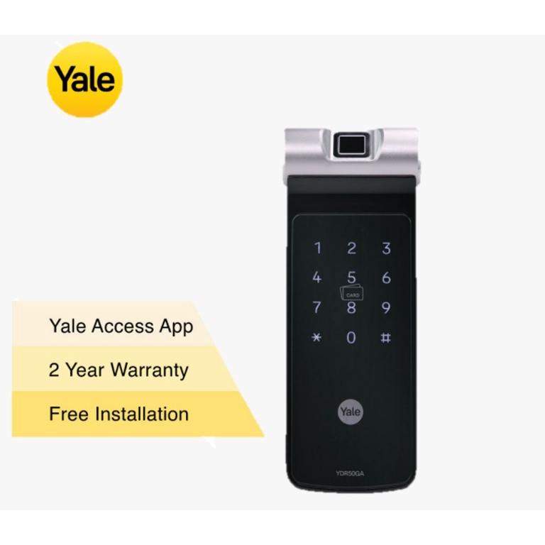 Yale YDM4109A Biometrics Mortise Smart Lock With Yale Access [Free