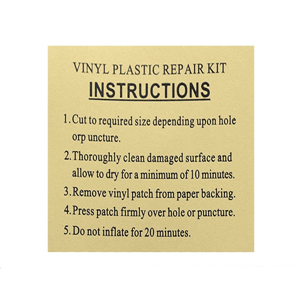 [Ready Stock] Vinyl Plastic Repair Kit (10pcs)