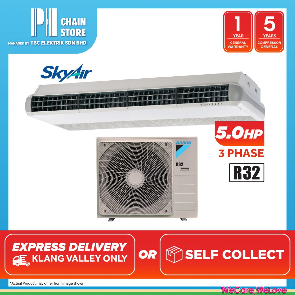 Daikin Fhc140a Rc140a 5 0hp R32 Non Inverter Ceiling Exposed Air Conditioner Express Delivery Klang Valley Shopee Malaysia