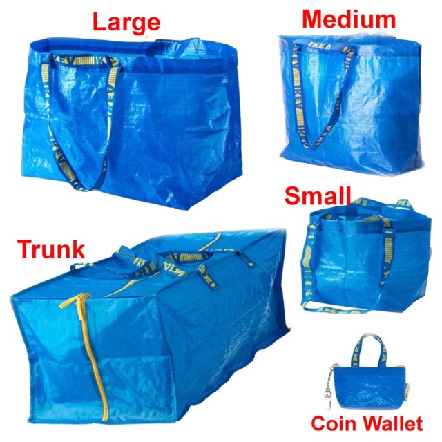Ikea Carrier Beg and coin wallet Shopee Malaysia
