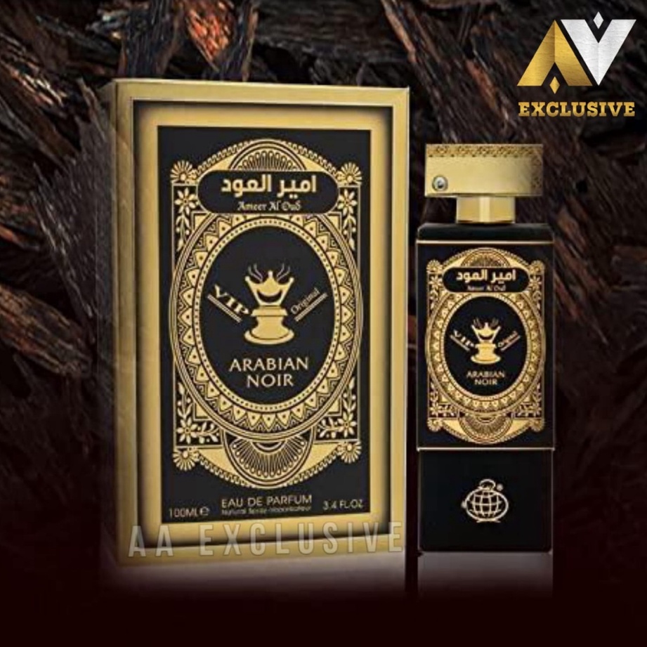 Perfume Ameer Al Oud VIP Arabian noir by Fragrance World for Unisex