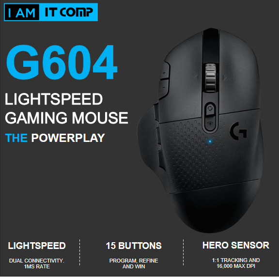 Logitech G604 Lightspeed Wireless Gaming Mouse 910 005651 Shopee Malaysia