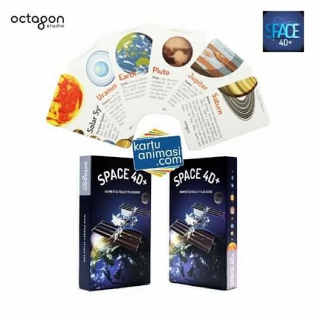 Hot Item Flash Card 4d Space By Octagon Studio Malaysia Shopee Malaysia