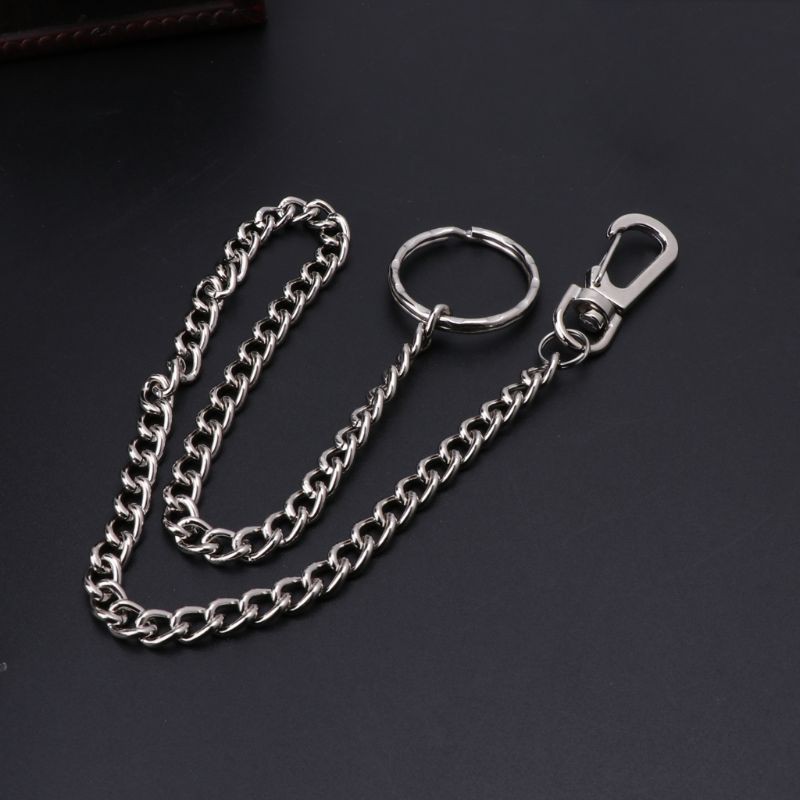 Accessory Trendy ARINHip Hop Pants Chain Secure Travel Wallet Heavy Duty Jeans Link Coil - Image 3
