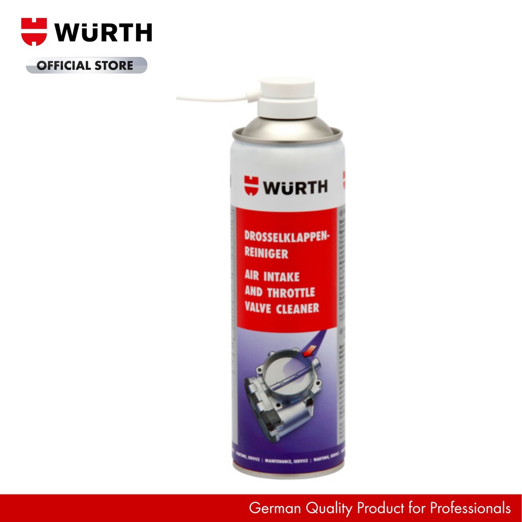 Wurth Air Intake And Throttle Valve Cleaner (500 ml) Shopee Malaysia
