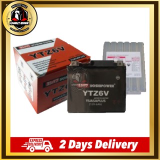 BATTERY YTZ6S-BS👍MONFA👍MAINTENANCE FREE HONDA RS150/AIR BLADE 