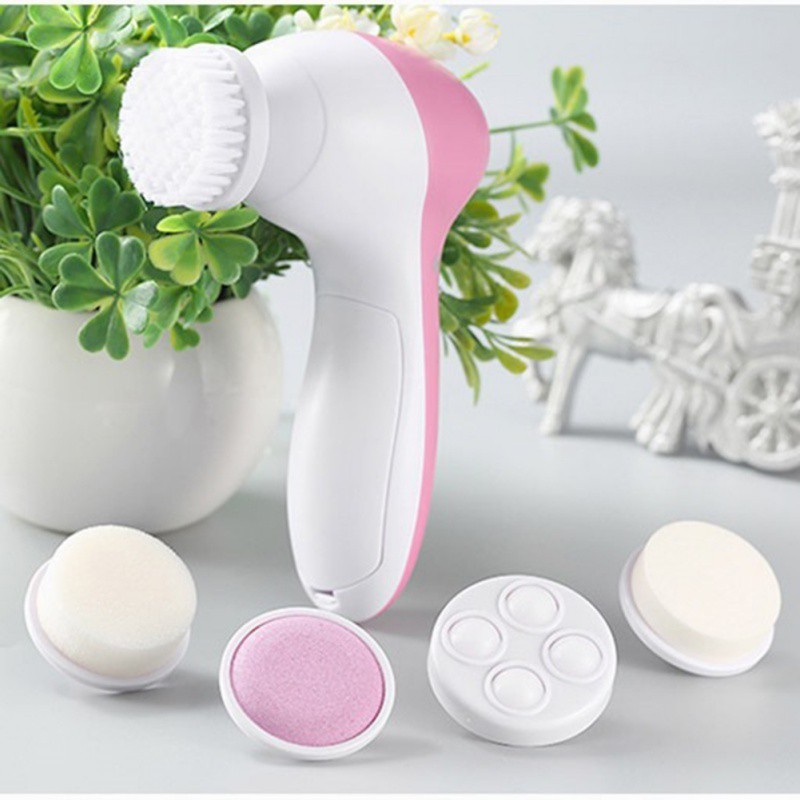 5 in 1 Electric Facial Cleanser Wash Face Cleaning Machine Skin Pore