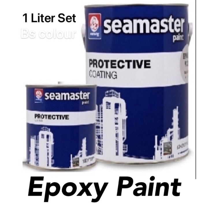 1L SET SEAMASTER EPOLUX 9320 EPOXY PAINT CAT LANTAI EPOXY FLOOR COATING ...