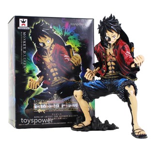 One Piece Banpresto King Of Artist Colouring Monkey D Luffy Shopee Malaysia