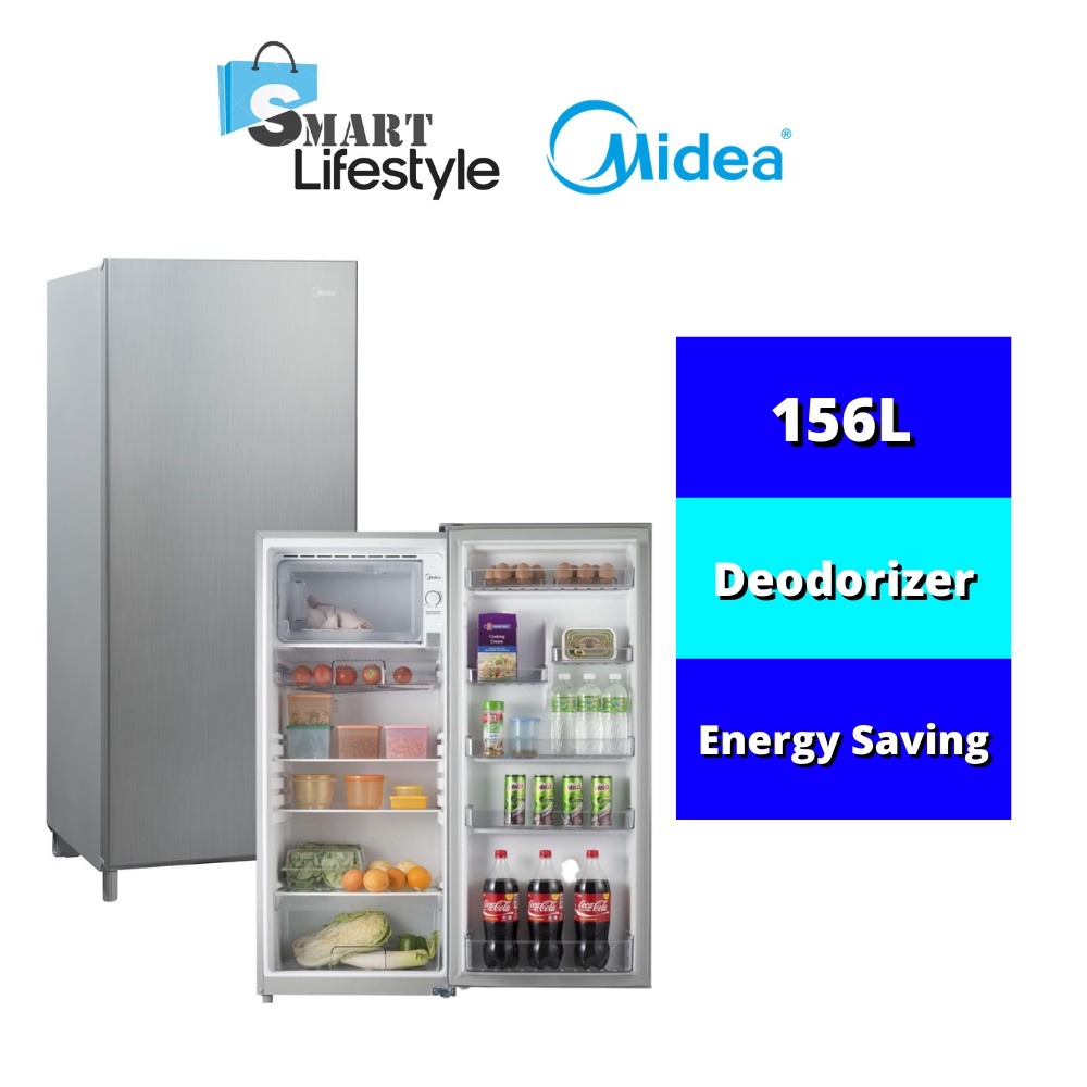 Midea 1 Door Refrigerator 156l Ms 196
