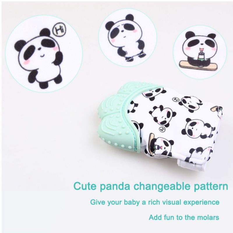 1pc Sarung Tangan Bayi Gambar Hewan Panda Shopee Malaysia
