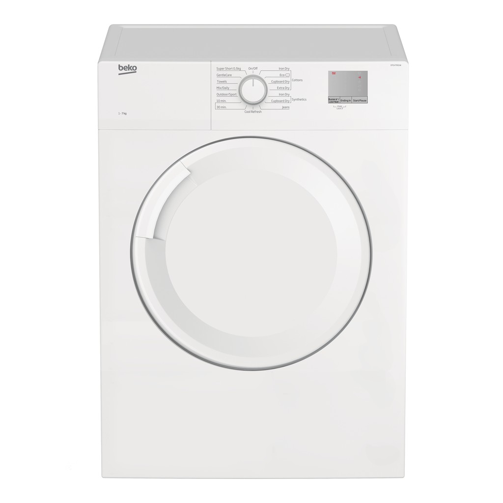 [ REDUCTION MYR 341.00 ] Beko venting tumble dryer 7kg dtgv7001w made