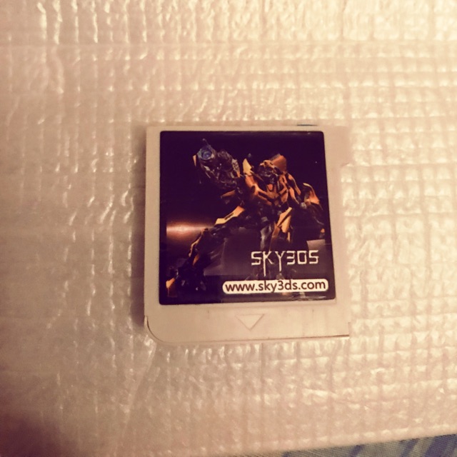 Sky3ds (Blue Button) + 8GB Micro SD Card Shopee Malaysia