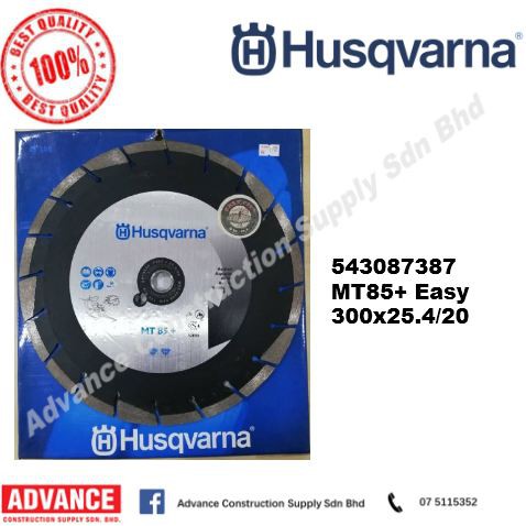 Husqvarna Accessories 543087387 MT85+ Easy 300x25.4/20