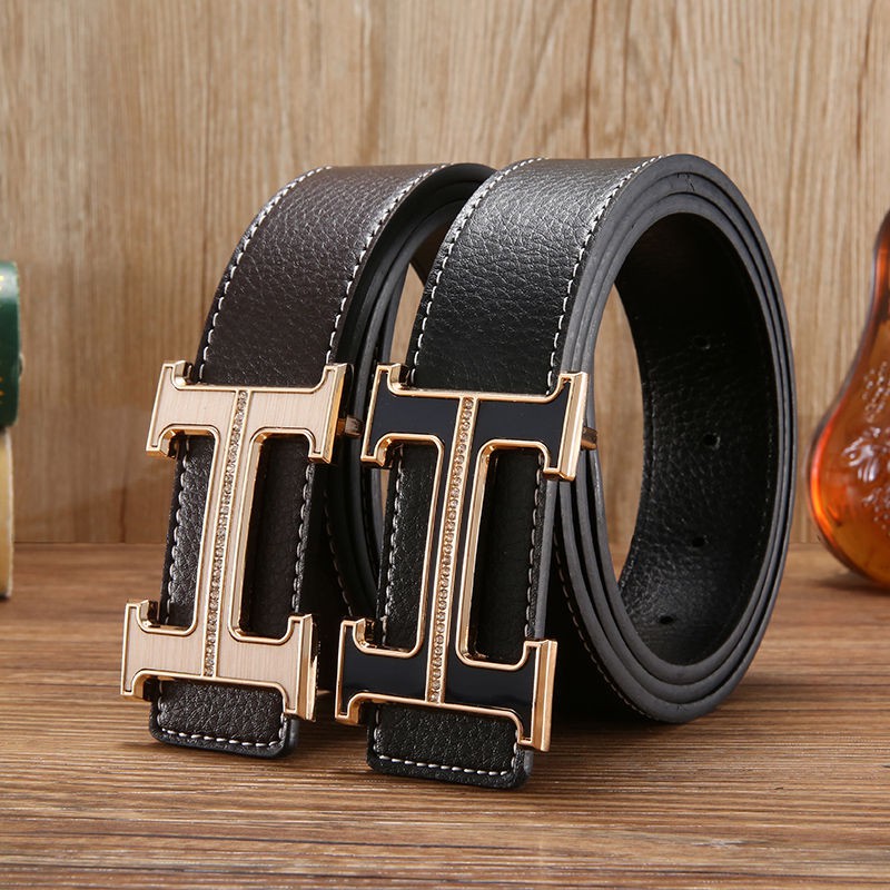 belt with the letter h