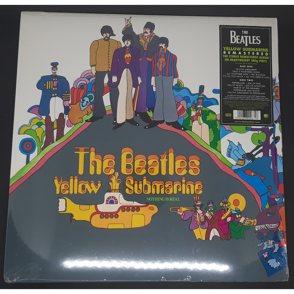 The Beatles Yellow Submarine Vinyl (Remaster) Shopee Malaysia