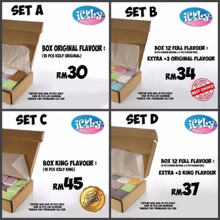 Set Box/ Katering Aiskrim Potong Viral ICELY by Mycoolkids Shah Alam Klang Seluruh Semenanjung Msia/ Katering aiskrim