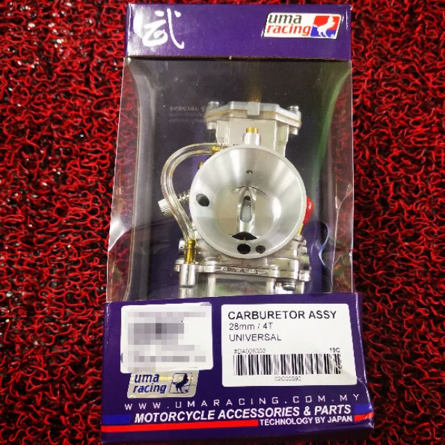 100 Ori 28mm 30mm 32mm 34mm Vr 28mm 2t 4t 2in1 Uma Racing Carburetor Carbureter Shopee Malaysia