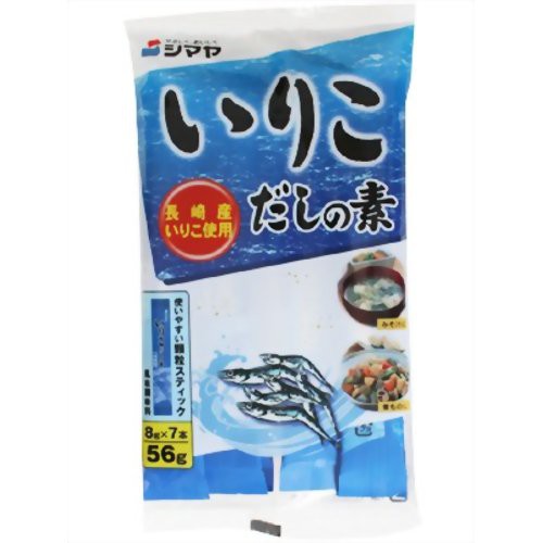 Shimaya Iriko Dashi Karyu Dried Fish Soup Stock 8g*7s Made in Japan