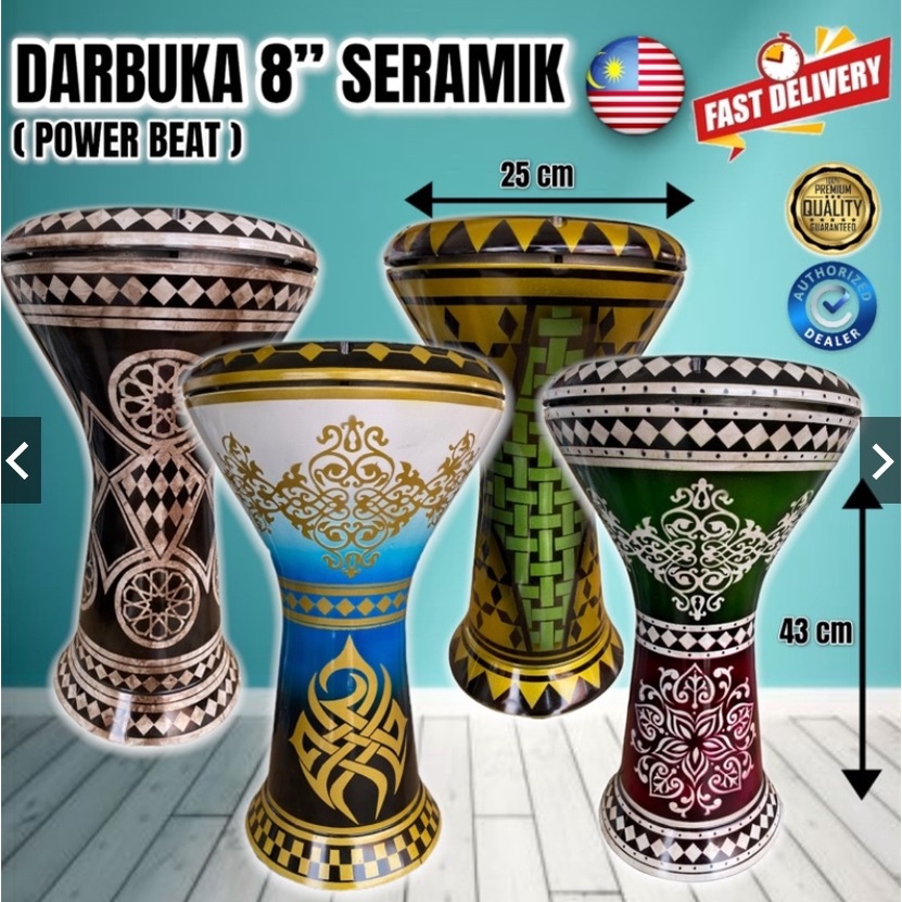 DARBUKA / DOUMBEK SAIZ 8" FOR BEGINNER Shopee Malaysia