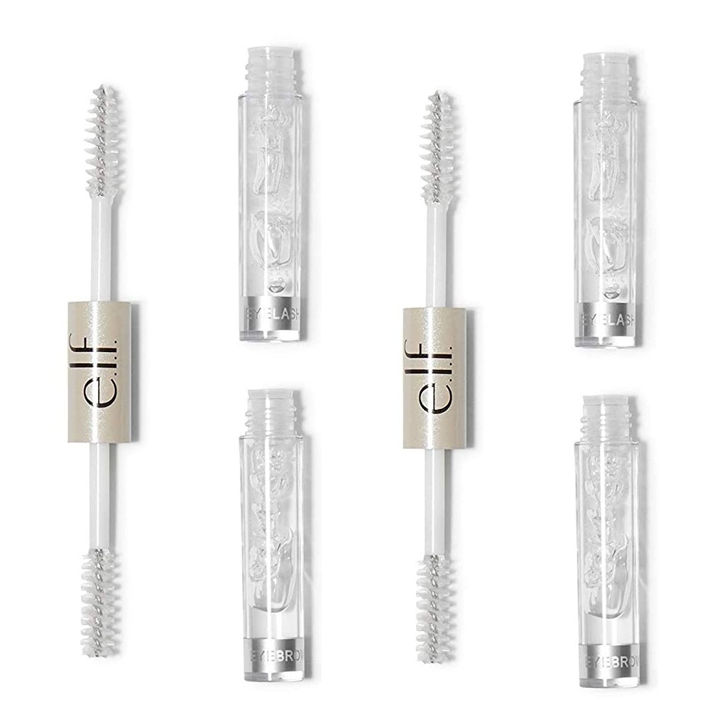 ELF Clear Brow & Eyelash Gel Mascara, Clear Mascara, Eyebrow Gel, 2 in