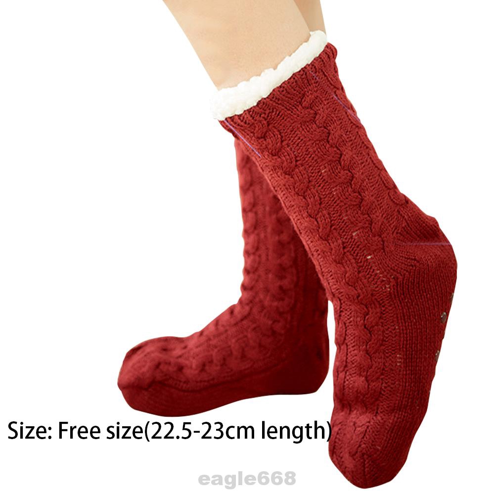 fluffy wool socks