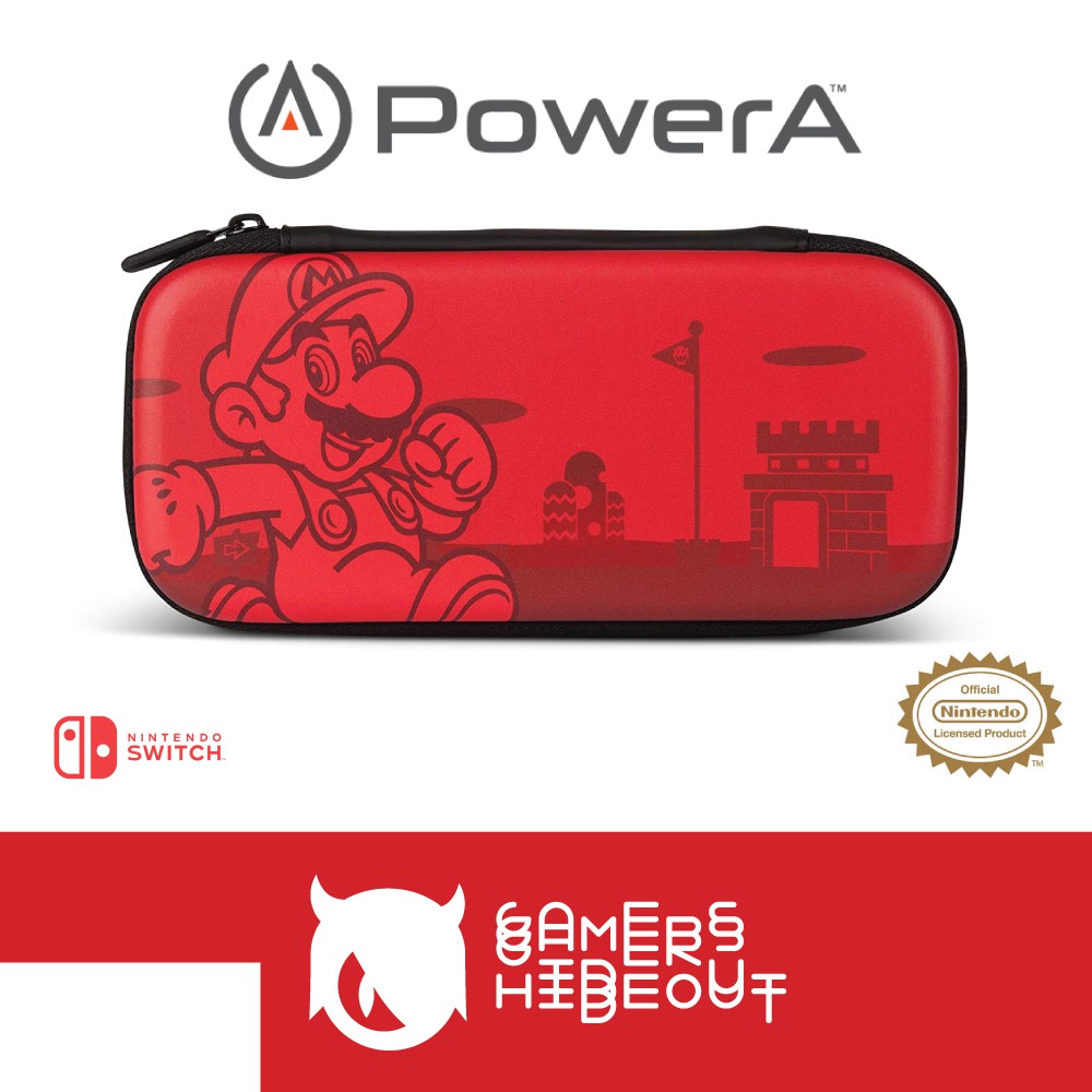 Powera Nintendo Switch Lite Stealth Case Kit Super Mario Shopee Malaysia