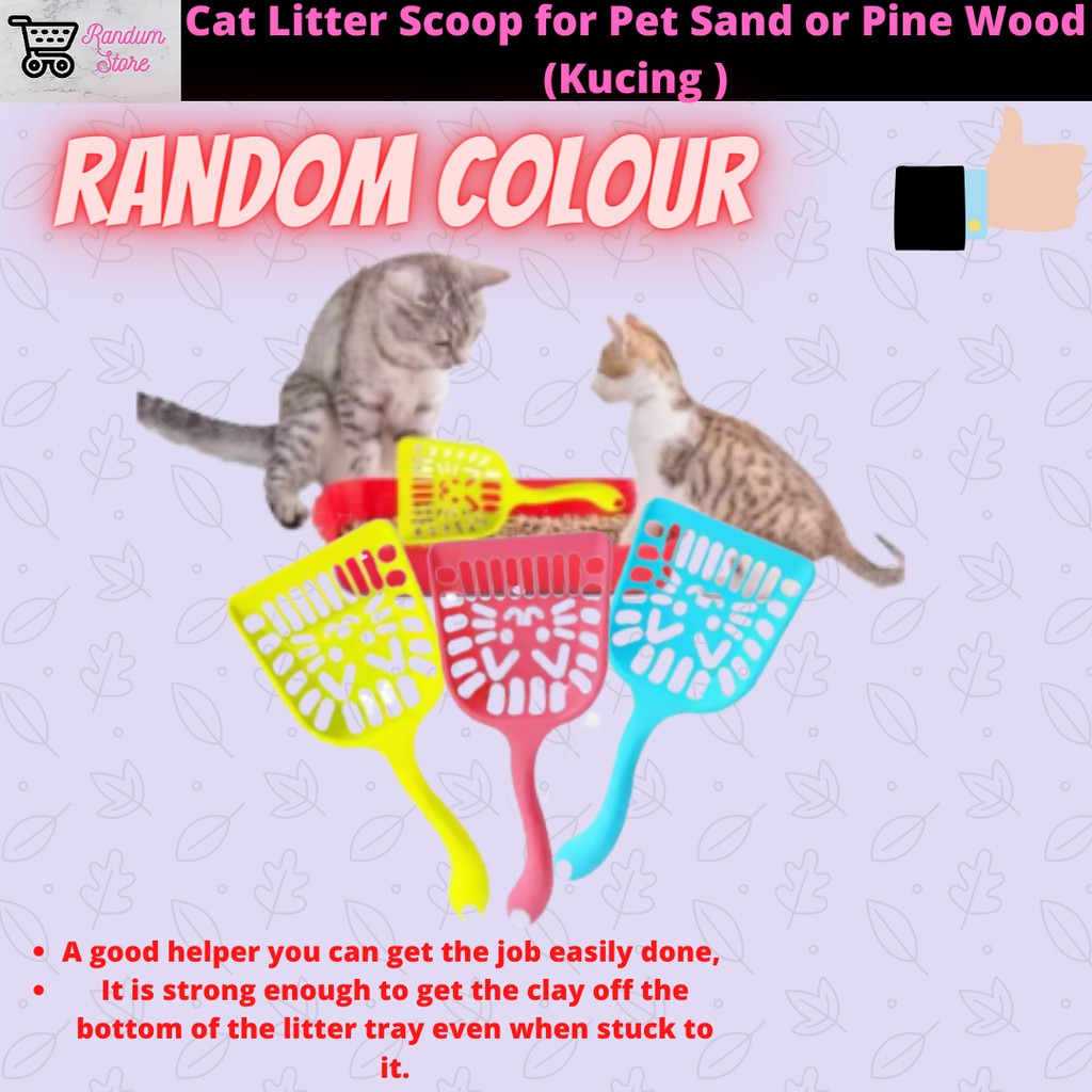 Cat Litter Scoop for Pet Sand or Pine Wood (Kucing )  Shopee Malaysia
