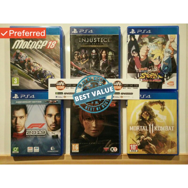 sell second hand ps4 games