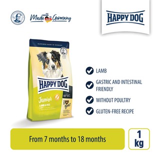 happy dog baby lamb & rice 10kg