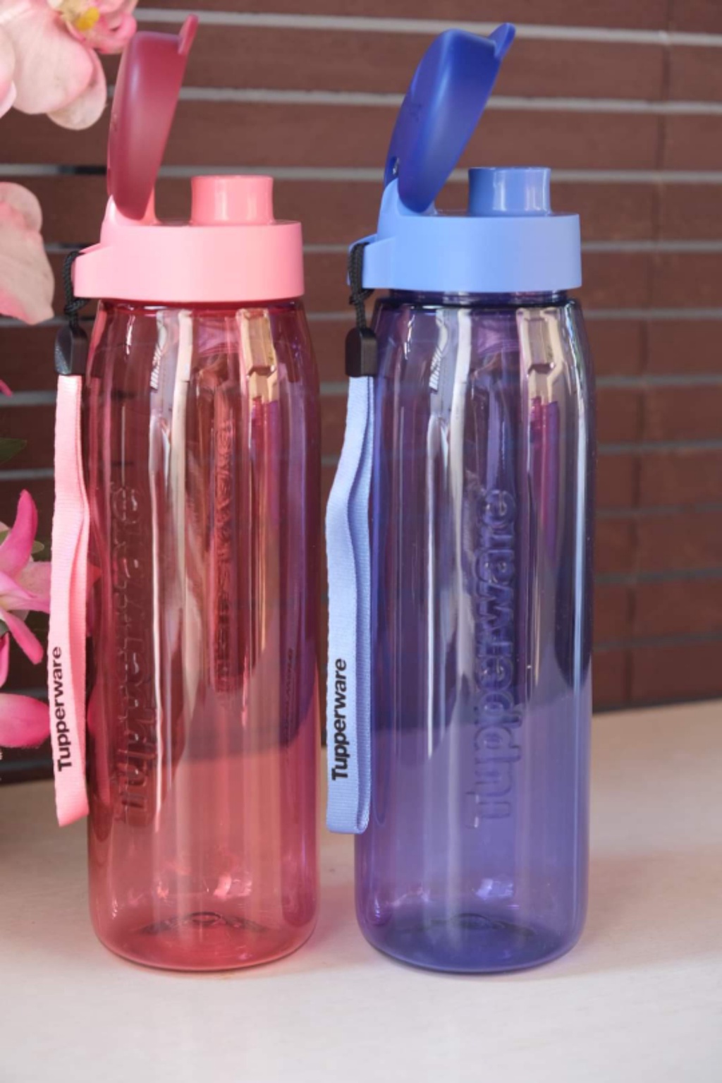 5 Jenis Tupperware NEW H2GO Flip Top Straw Tumbler 750ml / H2go