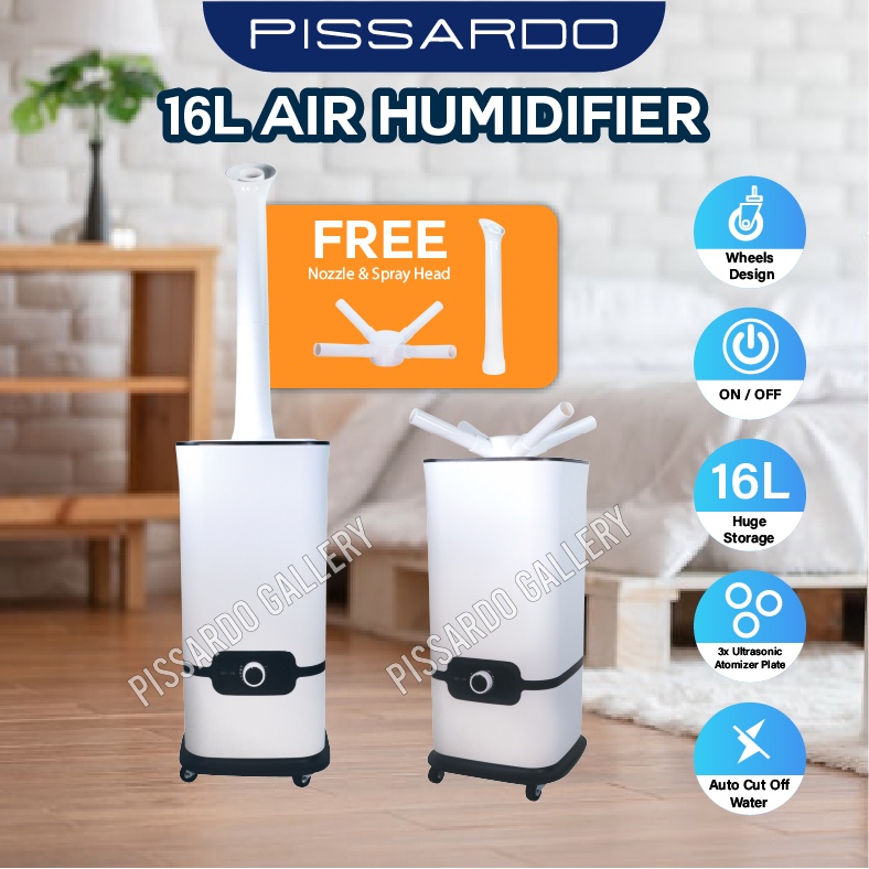Household Ground Air Humidifier Fogging Disinfectant 16L Deodorizer Anion Humidifiers