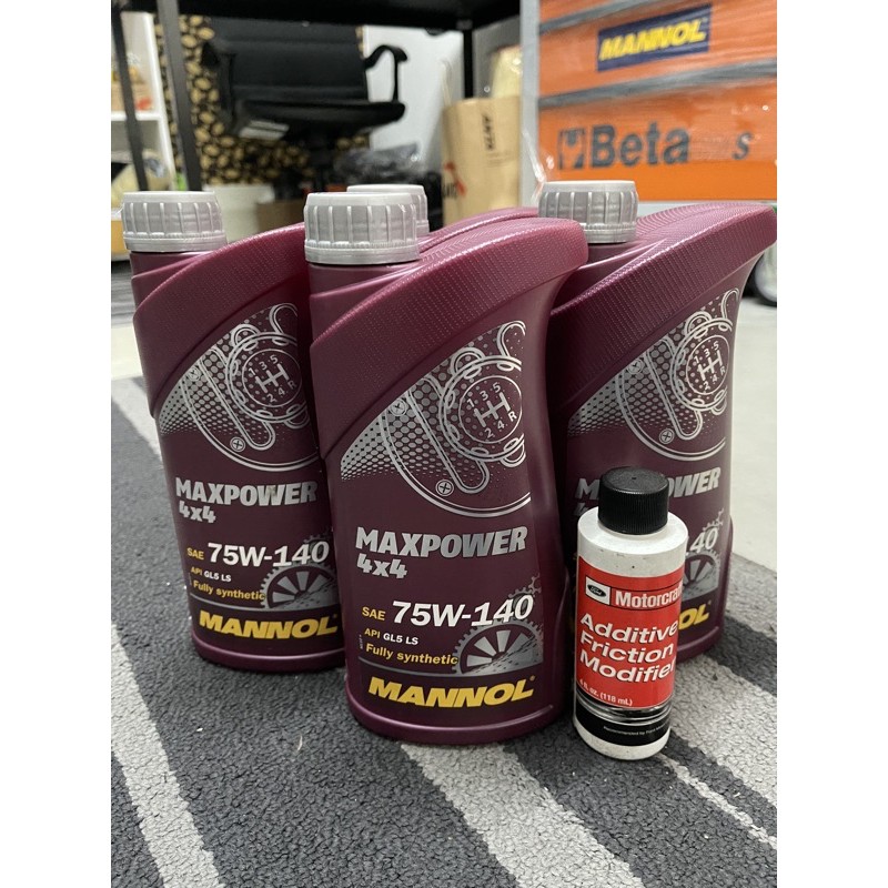 MANNOL MAXPOWER 4X4 75W-140 FULLY SYNTHETIC AXLE OIL/DIFFERENTIAL OIL ...