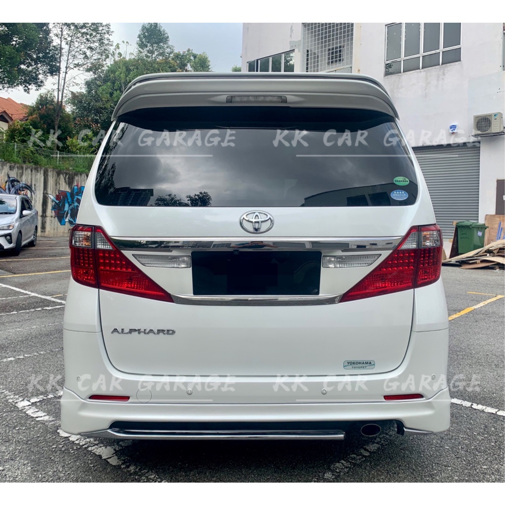 Alphard vellfire 20 rear skirt modelista bodykit Shopee Malaysia
