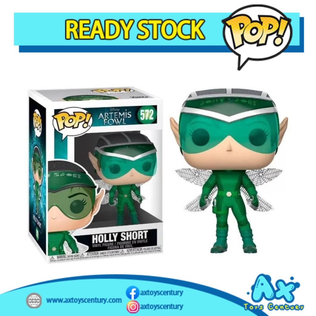 Funko Pop! Artemis Fowl - Holly Short #572 100% Genuine