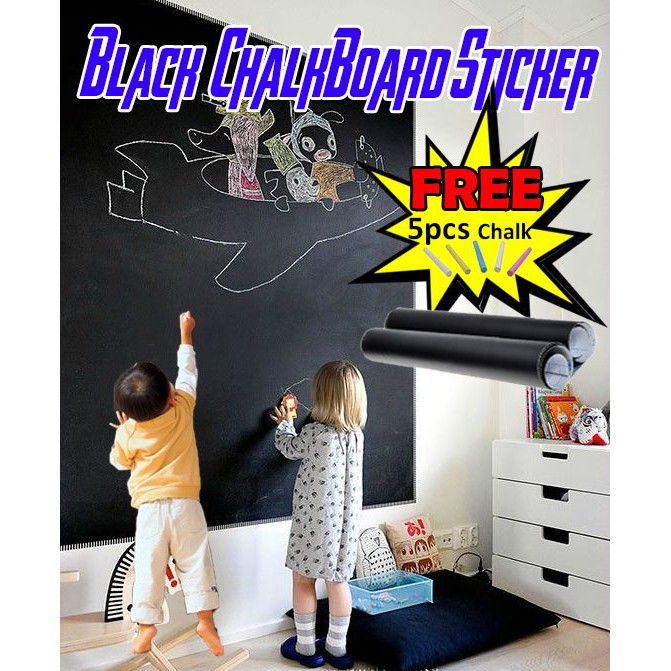 Whiteboard / Blackboard Sticker Shopee Malaysia