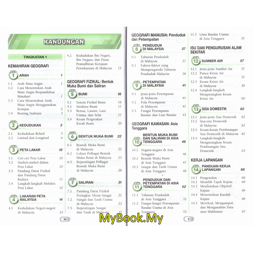 Myb Buku Rujukan Nota Xpress Pintar Tingkatan 1 2 3 Pt3 Geografi Sasbadi Shopee Malaysia