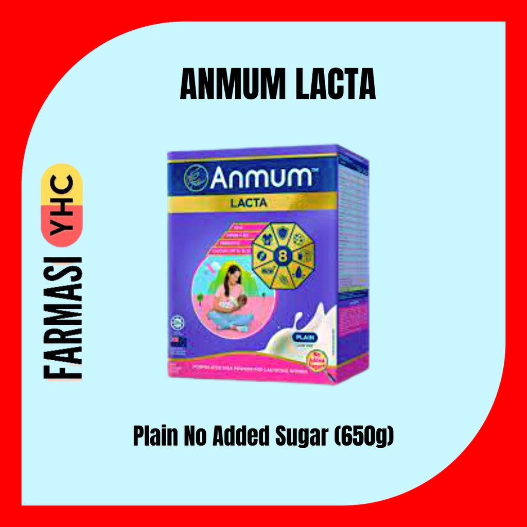 Anmum Lacta Formulated Milk Powder for Breastfeeding Mothers No Added