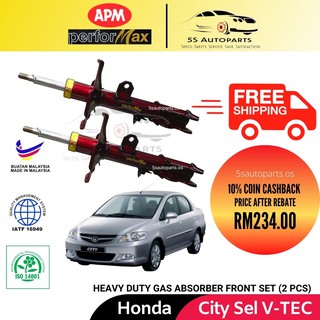 Apm Performax Proton Saga Blm Flx Fl Heavy Duty Sport Spring Set 4 Pcs