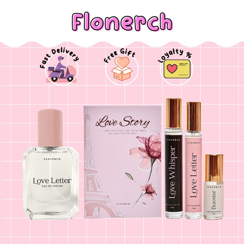 Post Today Flonerch Love Letter Edp And Love Story Collection Free Tbox And Wishnote Shopee 