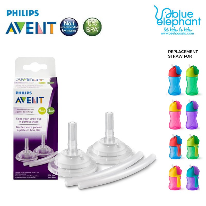philips avent replacement straw set