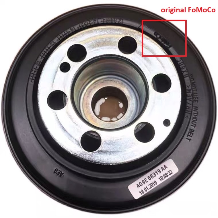 Original Crankshaft Pulley for Ford Mondeo MK4 SMax MK1 Volvo S60 II