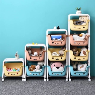Rak Bayi 3 Tingkat Ready Stock Rak penyimpanan mainan Rak Rak Bayi 3 Tingkat Ready Stock Rak penyimpanan mainan Rak
