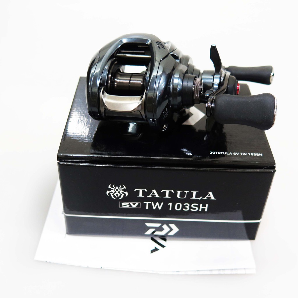 New Daiwa Tatula Sv Tw 103 Baitcasting Freshwater Reel With Free Gift Shopee Malaysia